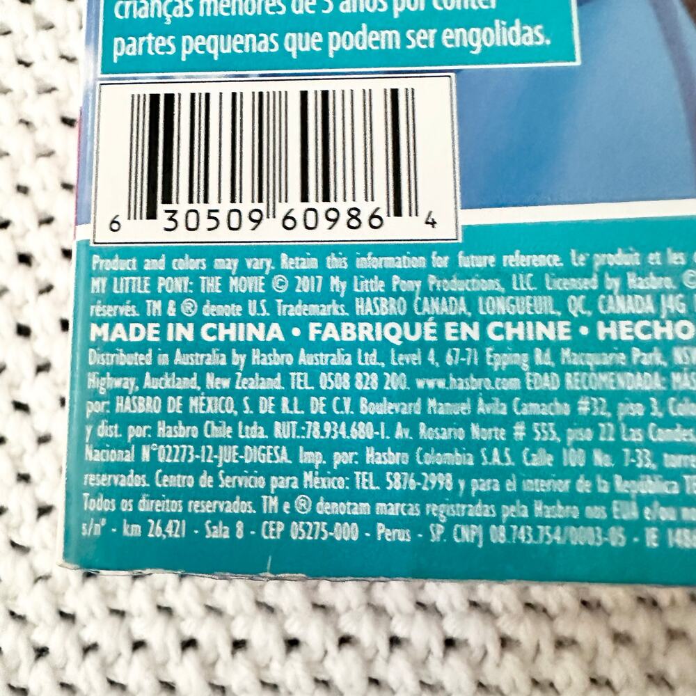 My Little Pony The Movie Pinkie Pie Flip And Flow Style Seapony New in Box 2017 - Picture 4 of 4